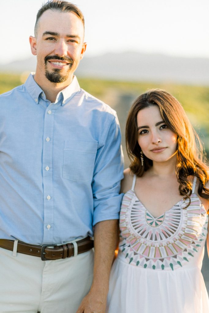 California Desert Engagement Photo Shoot 