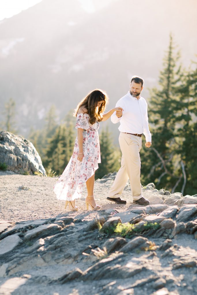 Northern California Mountain Engagement Session 