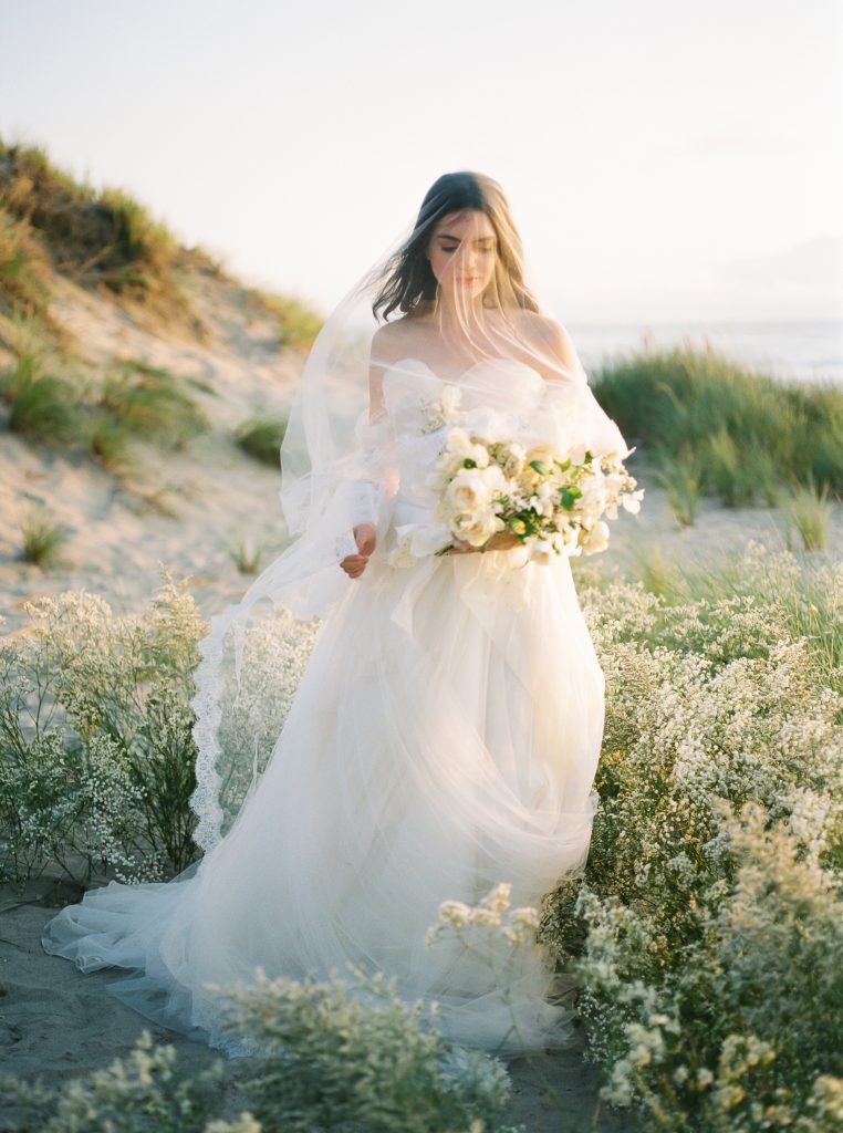 Claire La Faye Wedding Gown on the Coast 