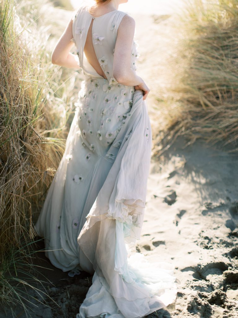 Ethereal Beach Wedding Gown 