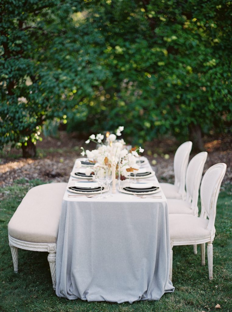 Fall Wedding Table at Filoli Mansion 