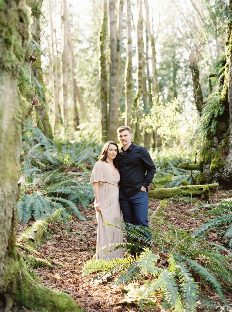 Olympic National Park Engagement Photos
