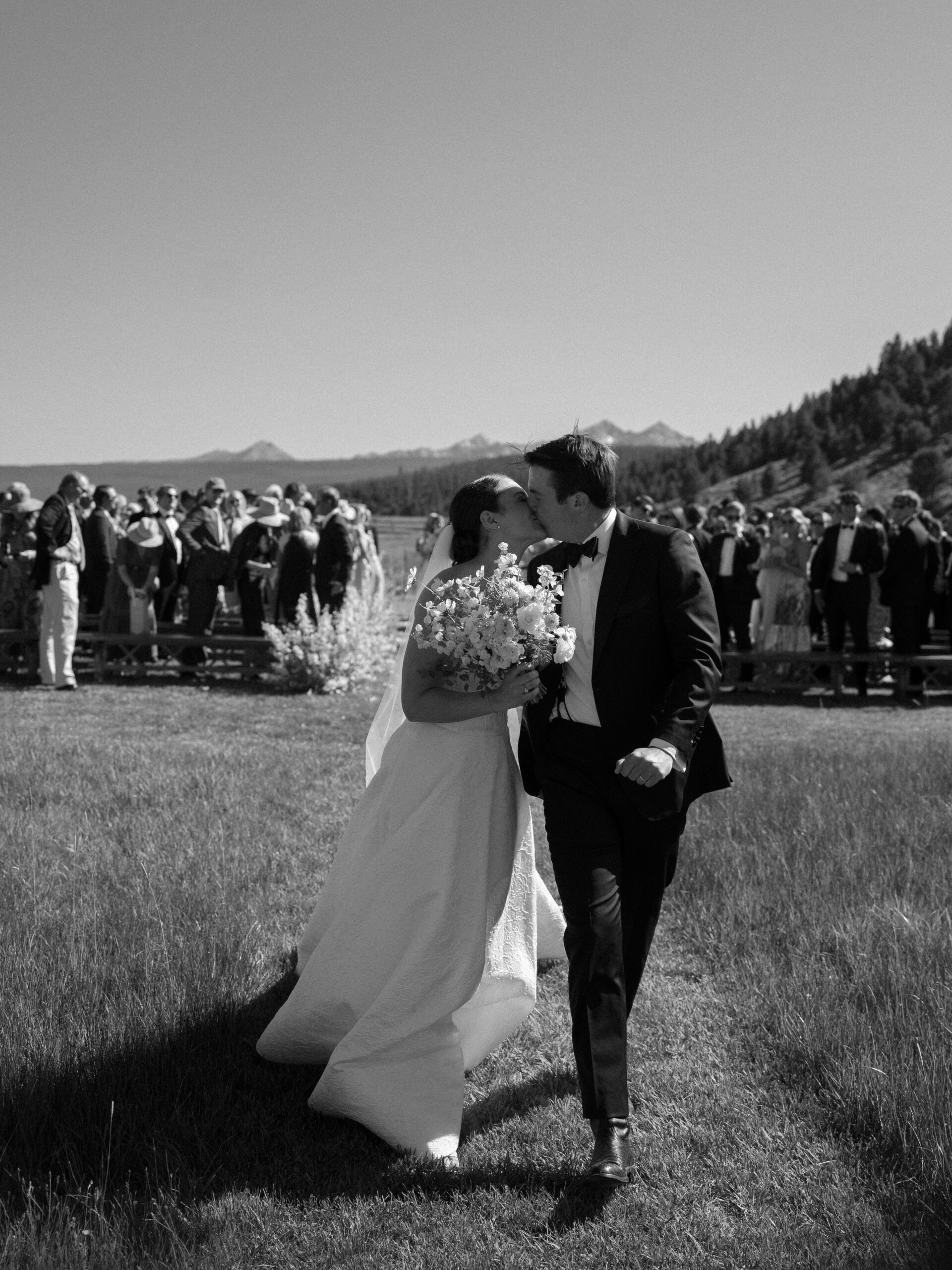 Idaho Rocky Ranch Wedding in Stanley Idaho